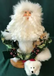 BOYDS COLLECTION - J & T IMAGINATIONS - KRIS KRINGLE ... YULETIDE SANTA