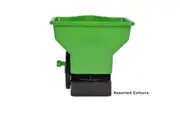 Hand Held Fertilizer Lawn Spreader 3ltr Poly Hopper Garden Grass Seed Feed Med