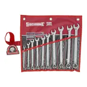 Sidchrome SCMT22208 - Combination Spanner Set 10 Piece Metric
