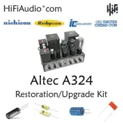 ALTEC A324 tube restoration recap repair upgrade rebuild capacitor kit set