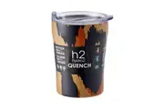 h2 hydro2 h2 Quench Travel Mug 300ml - Leopard