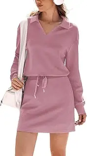 Casly Lamiit Two Piece Outfits for Women Fall Lounge Sets V Neck Sweatshirt Tracksuit Tennis Skorts Matching Sets