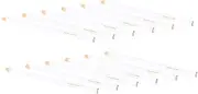 BELLIFFY Practical Peel-Off Roll Pen for Sewing Craft Industry Bright Colors No Sharpening Required White