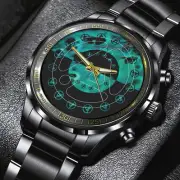 Linkin Park Black Stainless Steel Watch For Fans