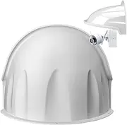 Outdoor Security Camera Cover | Sun Shade Rain Cover for Dome Cameras | Weather-Resistant Wall Mount Protective Roof | for Protecting Security Cameras in All Environments
