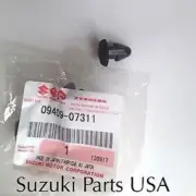 QTY 4 - BUMPER END CAP ATTACHMENT CLIPS (OEM/SGP) - SUZUKI SAMURAI '80-'95