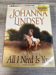 All I Need Is You - Johanna Lindsey (2016 CD Abridged) 2 CD's Brand New Sealed!