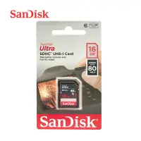 在飛比找Yahoo!奇摩拍賣優惠-SANDISK 公司貨 16GB SDHC Class10 