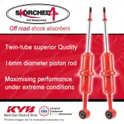 2x Front KYB SKORCHED 4'S Shock Absorbers for Ford Ranger PX 2.2 3.2 RWD 11-On