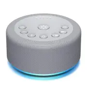 Sound Machine Night Light White Noise Machine 30 Non Looping Sounds 12 Lights...