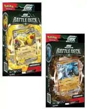 POKEMON EX BATTLE DECK AMPHAROS EX & LUCARIO EX DECK 4 BOX CASE BLOWOUT CARDS