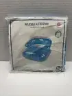 Target Bullseyes Inflatable Glitter Chair 26"L x 22"W x 16"H Blue
