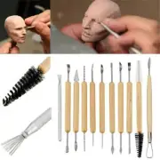 11Pcs Wax Carving Carvers Polymer Clay Sculpting Sculpture Process craft Tools