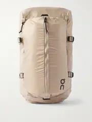 [ON] ON - Speed Pack Mesh-trimmed Ripstop Backpack - Beige - One size One size Neutrals