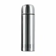 Emsa Senator Vacuum Jug, Stainless Steel, 1 L, Coffee/Tea Vacuum Jug, 618101600