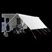 Coast 4.3m Caravan Privacy Screen Sunscreen Sun Shade Suits 15' Roll Out Awning