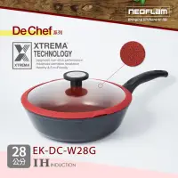 在飛比找蝦皮購物優惠-韓國NEOFLAM De Chef系列 28cm陶瓷不沾炒鍋