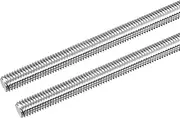 uxcell Fully Threaded Rod M8 x 250mm 1.25mm Thread Pitch 304 Stainless Steel Right Hand Threaded Rods Bar Studs 2 Pack