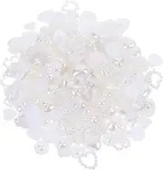 WEKADRIN Nail Art Charms DIY Pearl Heart Nail Jewelry Manicure Decoration Women Charms Trinkets for DIY