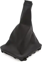 uxcell Black Faux Leather Car Manual Gear Shift Knob Boot Dust Cover for Hyundai Elantra