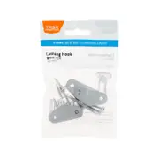 Taskmaster 8mm Stainless Steel Lashing Hook - 4 Pack
