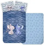 Brandmac Stitch & Angel Duvet Cover 100 x 135 cm + Pillowcase 40 x 60 cm Reversible