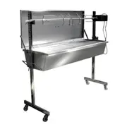 Flaming Coals Stainless Steel Warrior Spit Roaster - 60kg Capacity Bundle