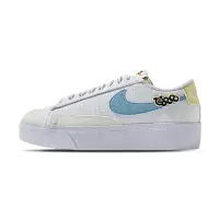 在飛比找Yahoo奇摩購物中心優惠-Nike Blazer 系列 女鞋 淡藍色 休閒鞋 DJ63