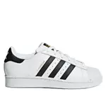 ADIDAS 女 SUPERSTAR J WHITE GOLD 金標 白黑【A-KAY0】【C77154】