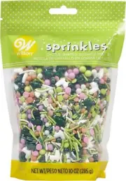 Wilton Cactus Party Sprinkles Mix, 10 Oz,1Pkg