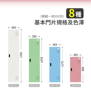 大富 D5（2門）KH-393-5002T (粉/綠/藍/橘/905色)多用途收納鑰匙鎖櫃 收納櫃 (10折)