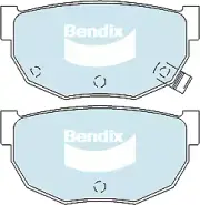 Bendix Rear General CT Brake Pads for Nissan Fairlady Z31 2.0L PETROL RB20DET 19 (for: Nissan)