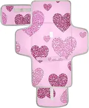 Reusable Changing pad Portable with Tissue Pocket Waterproof Pads for Baby Infant Travel Station Kit