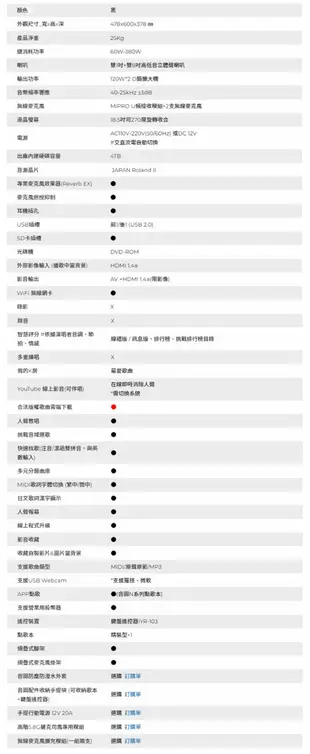 Inyuan音圓S-2001 W-600C卡拉OK移動式伴唱機4TB行動卡拉OK/家庭KTV (10折)