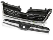 Parrilla delantera for Subaru forester IV 2013-2018 Chrome Black LCI-Style Envío