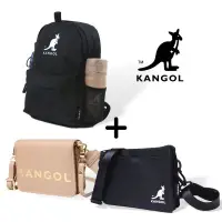 在飛比找蝦皮商城優惠-KANGOL 袋鼠 銀河後背包+六層側背包 短夾小包 長夾 