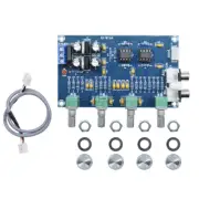 NE5532 Stereo Pre-amp Preamplifier Tone Audio 4 Channels Amplifier Board New
