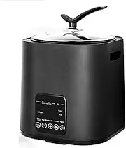 Fully Automatic Pearl Pot, 9L Commercial Milk Tea Pearl Maker,1300W Tapioca Pearl Pot Cooker with Smart Control Panel, Milk Tea Pot Cooker