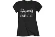 The Beatles Womens/Ladies Group Shot T-Shirt (Black) - UTRO1176