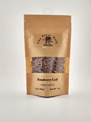 Raspberry Leaf, Cut and Sifted 1 oz (28 g) All Natural No Fillers