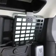 2x Trunk Glass Alloy MOLLE Panel Modular Storage For Land Rover Defender 20-23 (for: Land Rover)