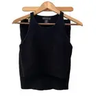 House of Harlow 1960 Revolve Ribbed Knit Skirt Set Black M