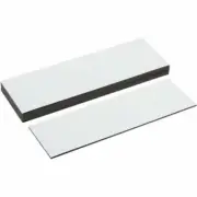 10pcs x 250mm x 40mm WHITE Magnetic Labels Warehouse Racking Magnet Whiteboard