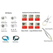 Dental Sectional Contour Matrix Band Rings Clamp Fit Garrison Palodent V3 System