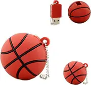 USB Thumb Drive 16 GB Flash Drive - Basketball USB Drive - Sports Flash Drive (Basketball)
