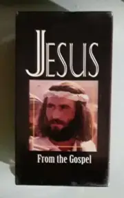 JESUS FROM THE GOSPEL the bible on video VHS VIDEOTAPE NEW corner dings fading