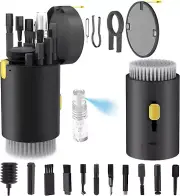 Keyboard Cleaner Kit 20 in 1 Electronics Cleaning Kit with Brush Spray for Phone