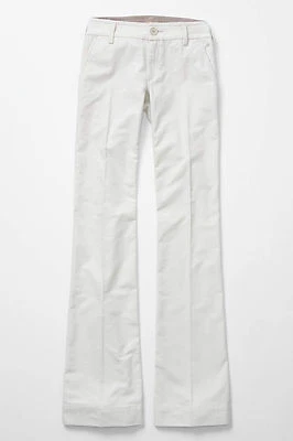 Paperboy by G1 Moleskin Trousers Chinos Pants Size 8 Off-White NW ANTHROPOLOGIE