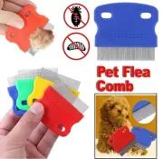 Dog Cat Pet Flea Comb Grooming Comb Brush Removal Lice Brush Lice Combs