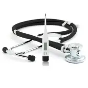 NURSE ELITE Dual Head Sprague Stethoscope & Clinical Thermometer